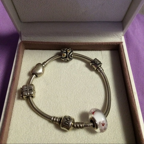 Pandora Charm Bracelet (read description!!!!!)