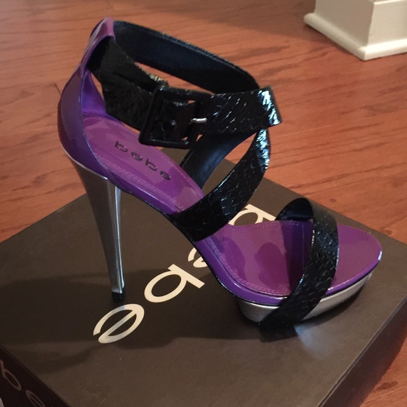 bebe Shoes - 5 inch Bebe heels w/ box