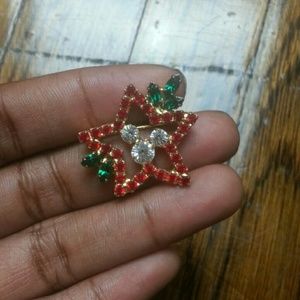 Mickey mouse disney pin Christmas star