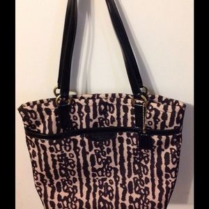 Coach, leopard tote