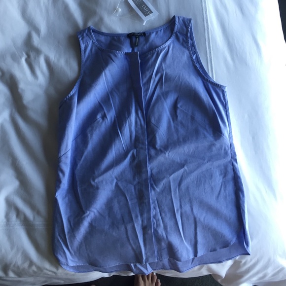 Intermix faux denim top. BNWT - Picture 1 of 3