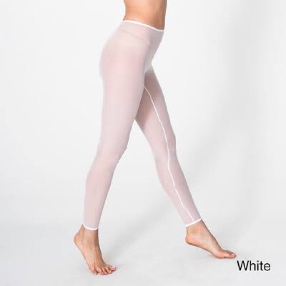 American Apparel Micro Mesh Leggings