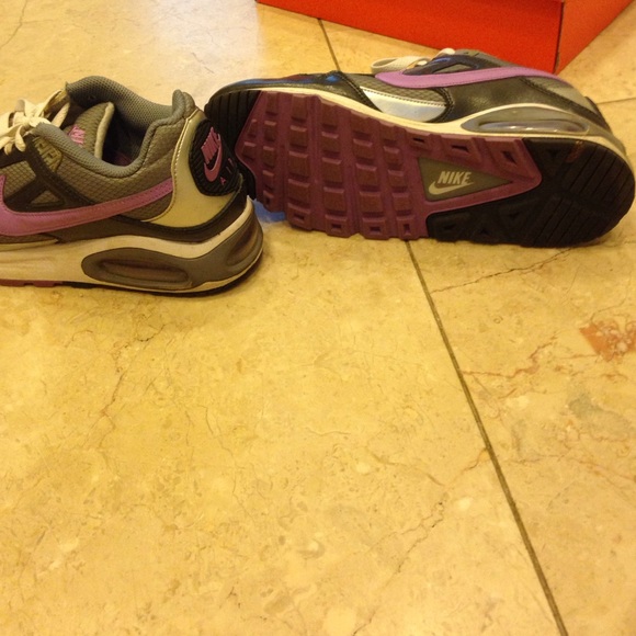 Nike Air purple and grey sneakers - Picture 3 of 4