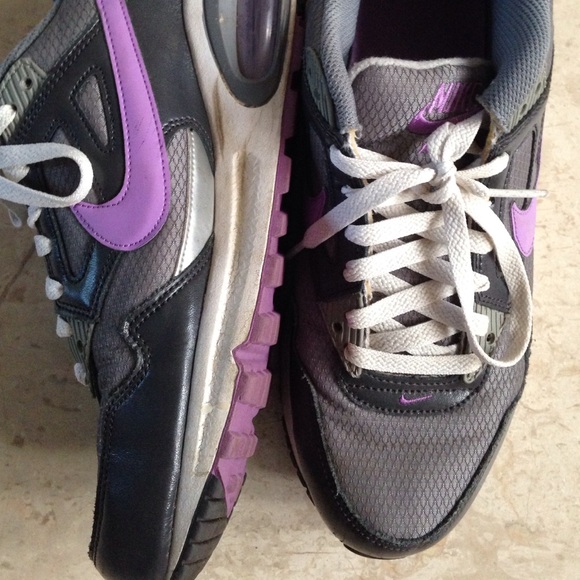 Nike Air purple and grey sneakers - Picture 4 of 4