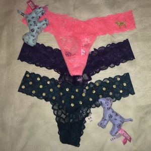 Lace thong bundle