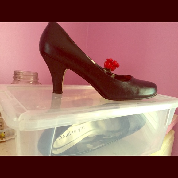 Black Madden Girl heels