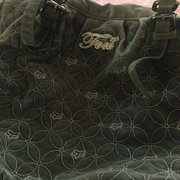 Grey FOX motocross handbag used.