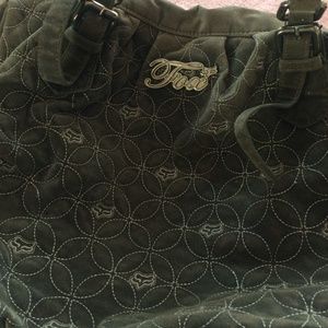 Grey FOX motocross handbag used.