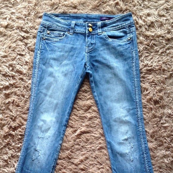 Skinny low waist jean