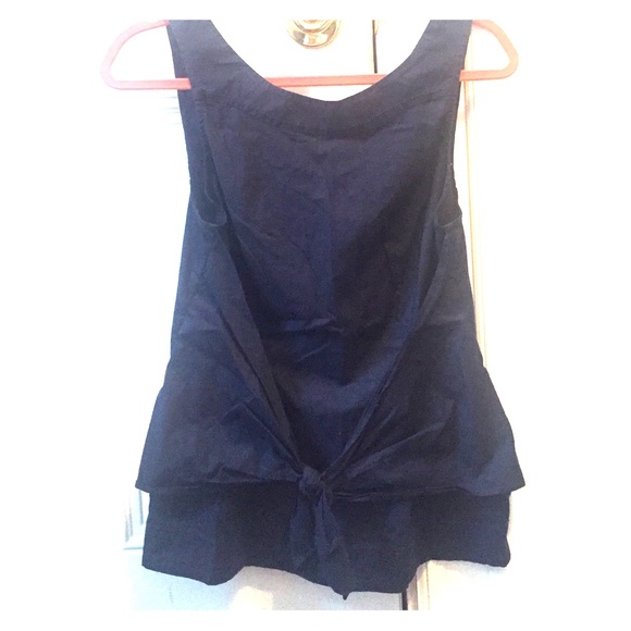 Anthropologie Navy top