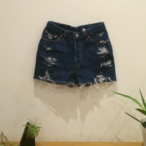 Vintage Levi's Distressed Shorts
