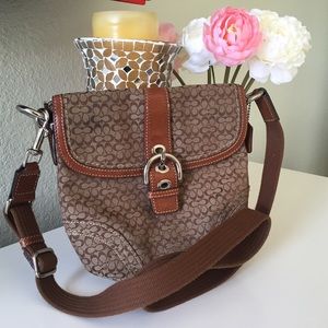 Brown Coach Crossbody bag