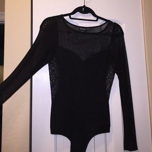 Never Worn BeBe Leotard top
