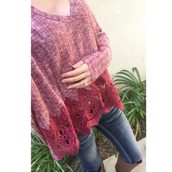 Tops - Burgandy Fashion Top