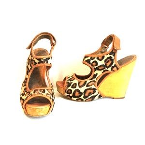Sam Edelman 'Kendall Leopard' Wedge