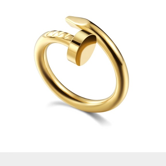 New screw love ring size 6 / 7 /8 and adjustable - Picture 3 of 4