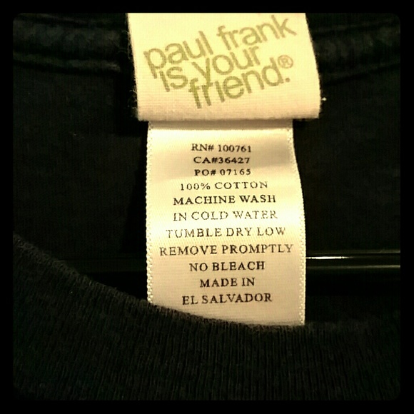 Dark blue men's shirt