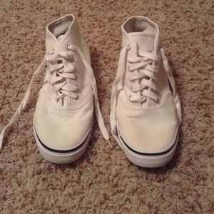 H&M White High Top Shoes
