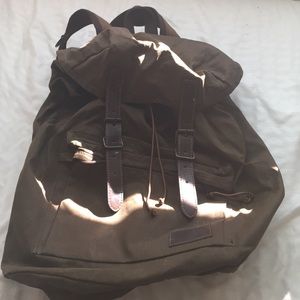 Tan American Eagle backpack
