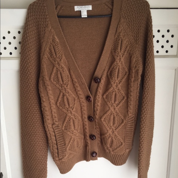 Brand new Brown cardigan forever 21