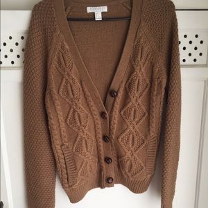 Brand new Brown cardigan forever 21