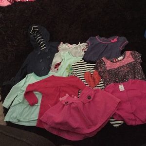 12piece bundle 12 months /Tom Hilfiger jacket