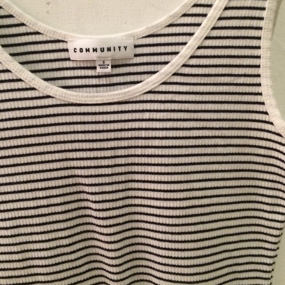 🍕Aritzia Community Ribbed Tank - Picture 3 of 3