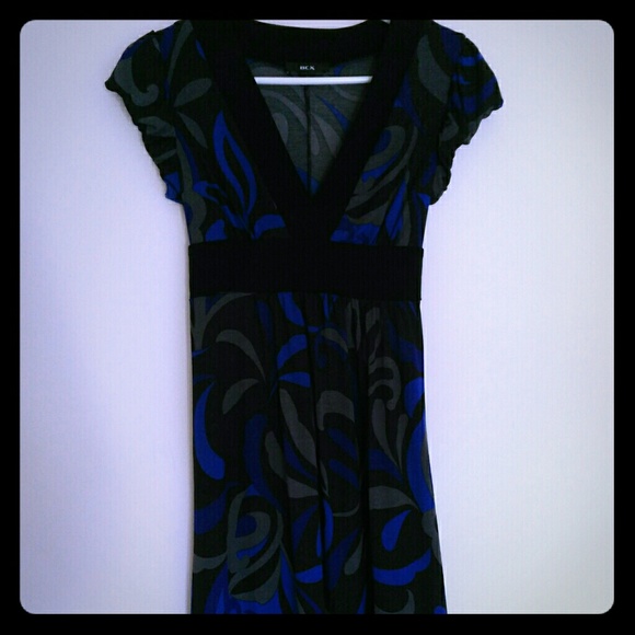 Shimmer Surplice Tie Back Dress