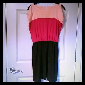 Colorblock dress