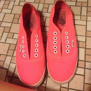 Vans shoes hot pink