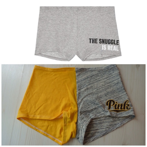 PINK Victoria's Secret Other - New Victoria's Secret PINK Boyshort Panty Bundle L