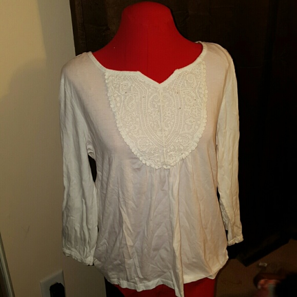 Bandolino  white top med nwot