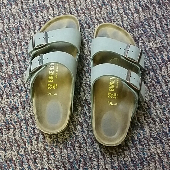 Size 7 Birkenstocks, worn a handful of times!