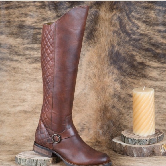 Justin Suntan Pull up Boots