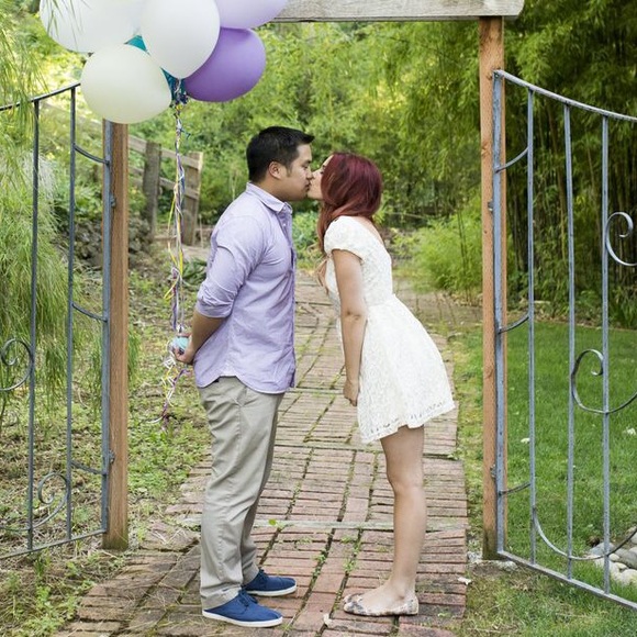 Forever 21 Rosette Lace Dress - Picture 3 of 4