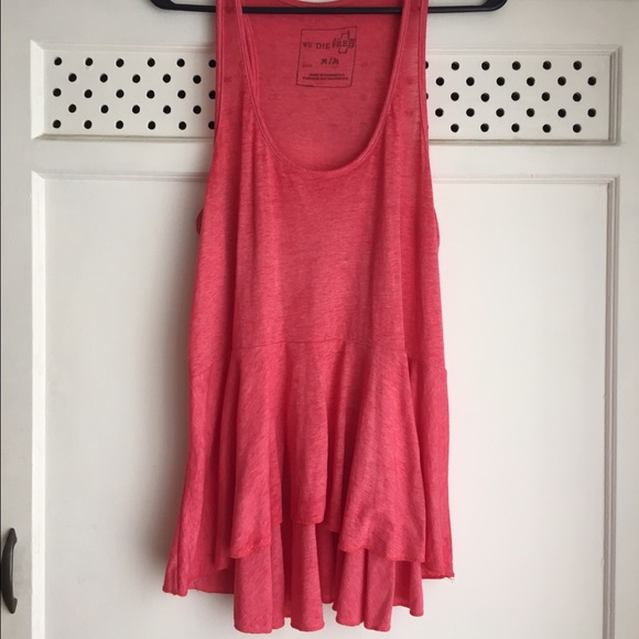 Pink tank top We the free. Free people