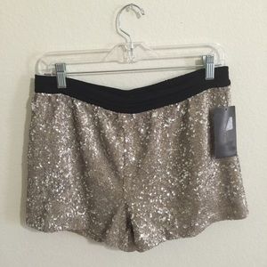 Zara Sequin shorts