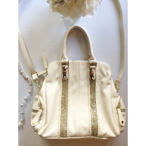 Not for Sale! Cream Big Buddah purse. - Picture 3 of 4