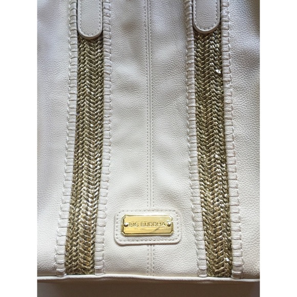 Not for Sale! Cream Big Buddah purse. - Picture 4 of 4