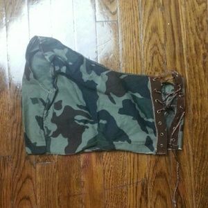 Camo top rave wasteland alt