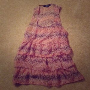 Forever 21 pink & purple shear top