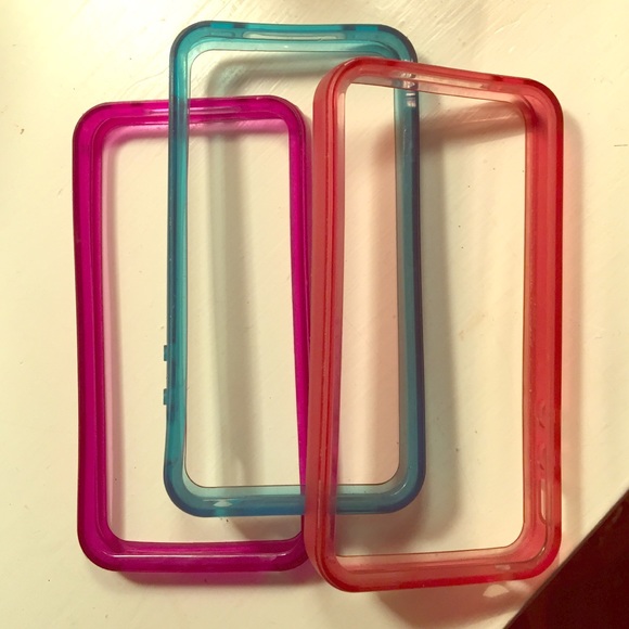iPhone 4/4s "bump" cases, bundle of 3