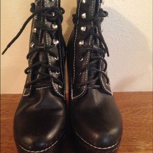 Jeffrey Campbell platform ankle bootie
