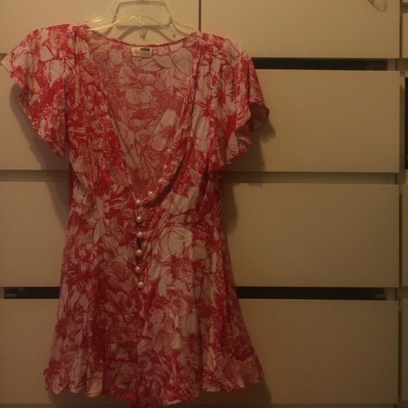 LF Dresses & Skirts - LF flower romper!