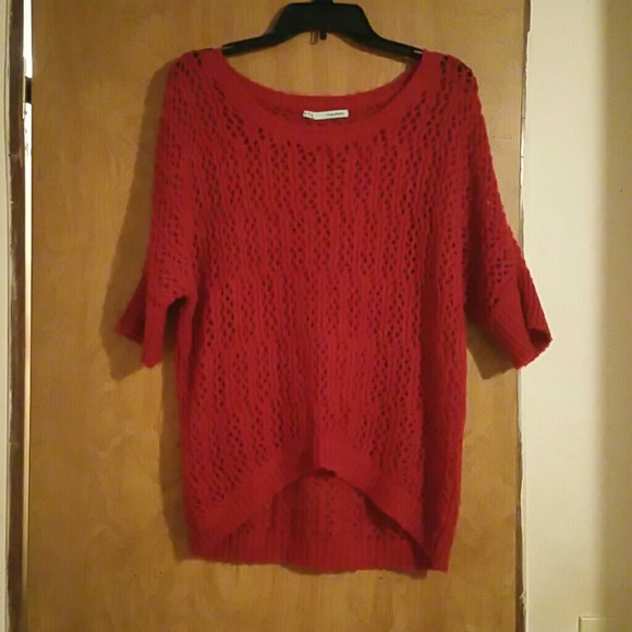 Red sweater