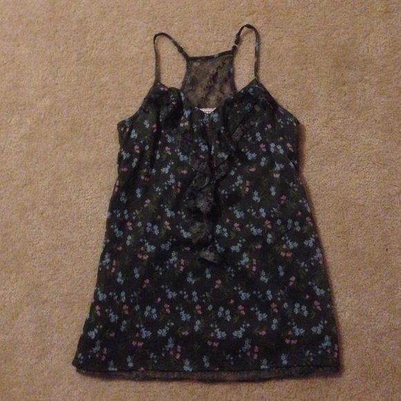 Decree gray tank top