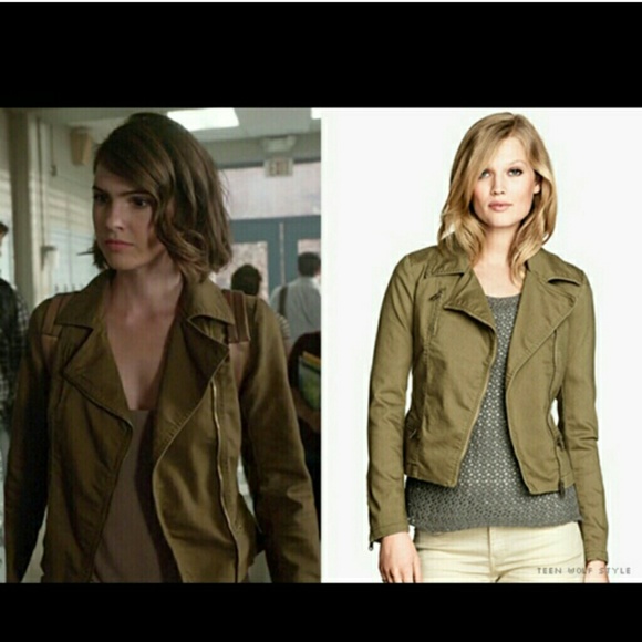 H&M khaki twill biker jacket ISO!!!
