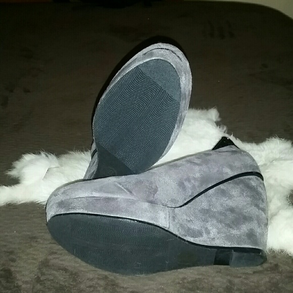 New grey black platform shoe - Picture 4 of 4