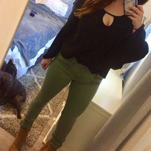 Joes Jeans Green Cargo Pants