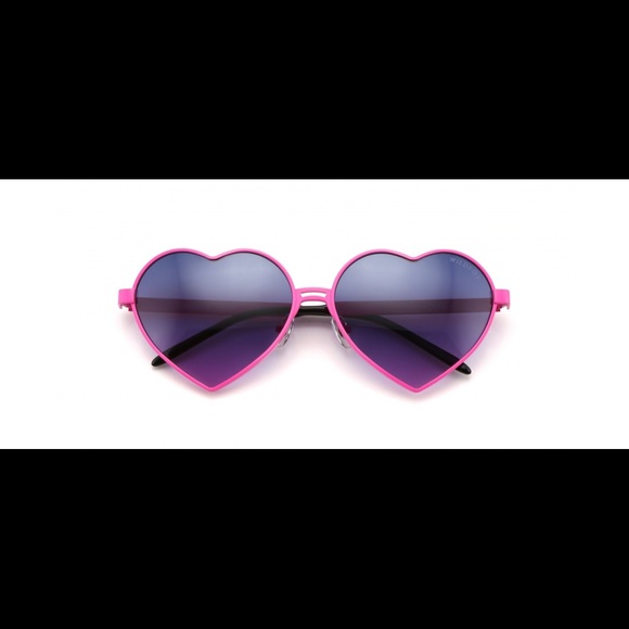 SALE WILDFOX PINK LOLITA SUNGLASSES